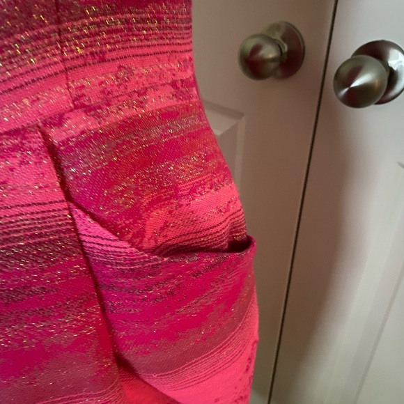 Lela Rose pink midi dress size 4 - Picture 8 of 10